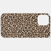 Coques Case-Mate iPhone Effet fourrure Empreinte de léopard tendance Motif (Retour (horizontal))