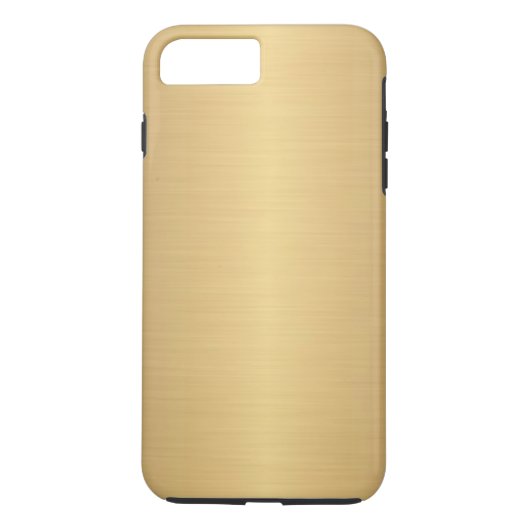 Coques Case-Mate iPhone Effet or brossé élégant (Dos)