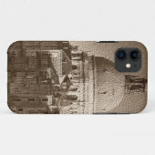 Coques Case-Mate iPhone Effet Papier Sepia Venise Grand Canal (Dos (Horizontal))
