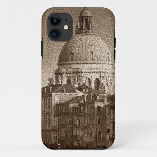 Coque Case-Mate Pour iPhone Effet Papier Sepia Venise Grand Canal