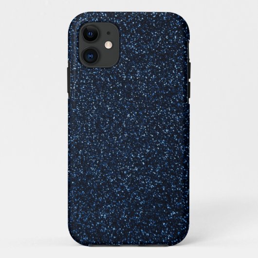 Coques Case-Mate iPhone Effet Parties scintillant bleue (Dos)