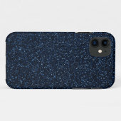 Coques Case-Mate iPhone Effet Parties scintillant bleue (Dos (Horizontal))
