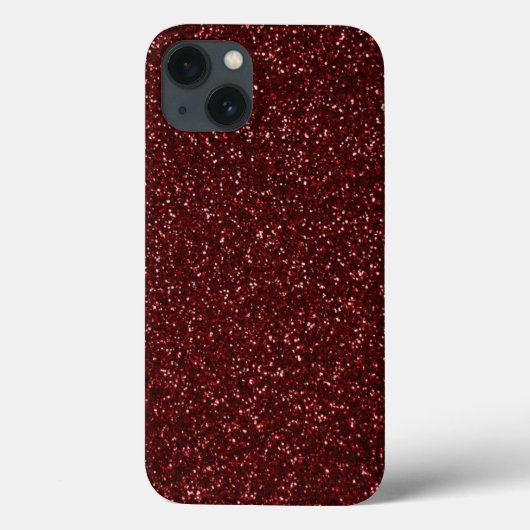 Coques Case-Mate iPhone Effet Parties scintillant rouge 2 (Verso)