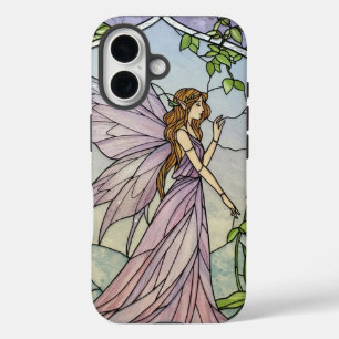 Coques iPhone 16 Effet Verre à colle magique Fée