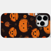 Coques Case-Mate iPhone Éffrayant Automne Citrouille Épée Horreur Nuit (Verso (horizontal))