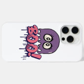 Coques Case-Mate iPhone Effrayant Boo (Verso (horizontal))