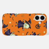 Coques Case-Mate iPhone Éffrayant Chic Halloween Coussin - Festive (Verso (horizontal))