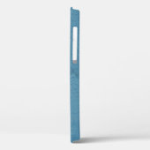 Coques Case-Mate iPhone Éffrayant Flying Blue Bat White Face ailes dispers (Verso / Gauche)
