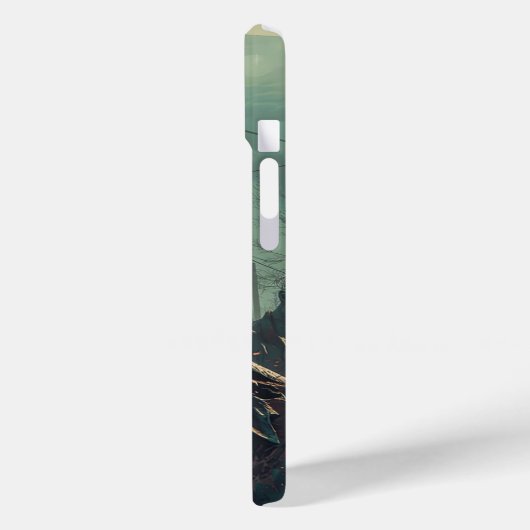 Coques Case-Mate iPhone Éffrayant Halloween Graveyard Zombie Apocalyse (Verso / Gauche)