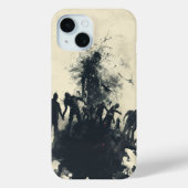 Coques Case-Mate iPhone Éffrayant Halloween Graveyard Zombie Apocalyse (Verso)