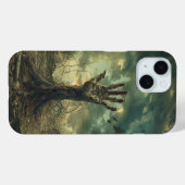 Coques Case-Mate iPhone Éffrayant Halloween Graveyard Zombie Apocalyse (Verso (horizontal))