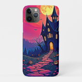 Coques Case-Mate iPhone Éffrayant Halloween Haunted Mansion Art (Dos)
