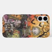 Coques Case-Mate iPhone Éffrayant mignon Halloween iPhone 16 Plus Coque. (Verso (horizontal))