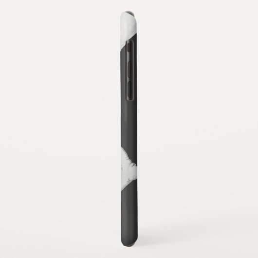 Coques Case-Mate iPhone Effrayant monstre monstre craché main (Dos/Gauche)