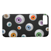 Coques Case-Mate iPhone Éffrayant Zombie Blooshot Eyeballs Noir (Dos (Horizontal))