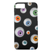 Coques Case-Mate iPhone Éffrayant Zombie Blooshot Eyeballs Noir (Dos)