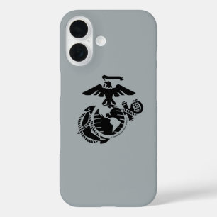 Coques iPhone 16 EGA à une couleur - Noir
