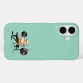 COQUES Case-Mate iPhone EGG CRACKED GYM FREAK (Verso (horizontal))