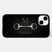 Coques Case-Mate iPhone Eggbutt Snaffle Bit Equestrimed (Verso (horizontal))