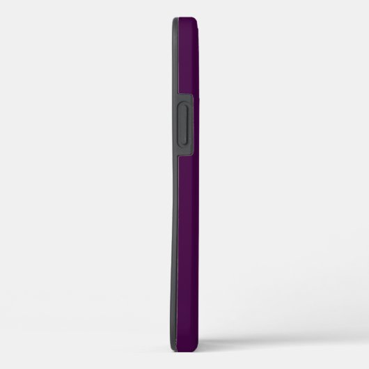 Coques Case-Mate iPhone Eggplant Purple Solid (Verso / Droite)