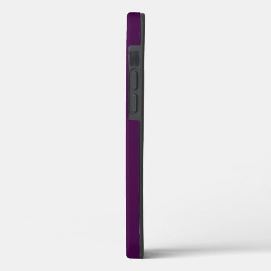 Coques Case-Mate iPhone Eggplant Purple Solid (Verso / Gauche)