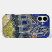Coques Case-Mate iPhone Église à Auvers par Van Gogh Peinture Art (Verso (horizontal))