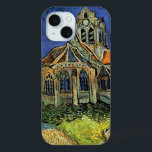 Coque Pour iPhone 15 Eglise à Auvers-sur-Oise par Vincent van Gogh<br><div class="desc">L'église d'Auvers par Vincent van Gogh est une peinture architecturale de post impressionnisme d'art vintage. Vue extérieure d'une église aux vitraux et personnage se dirigeant vers la Chapelle par un chemin pavé. À propos de l'artiste : Vincent Willem van Gogh (1853-1890) fut l'un des peintres Post impressionnistes les plus célèbres...</div>