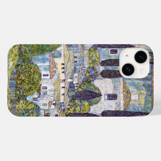 Coques Case-Mate iPhone Église à Cassone, Gustav Klimt (Verso (horizontal))