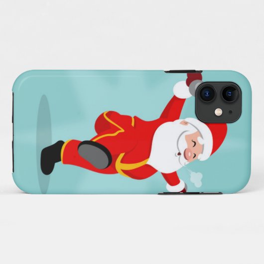 Coques Case-Mate iPhone Église de Santa Claus (Dos (Horizontal))