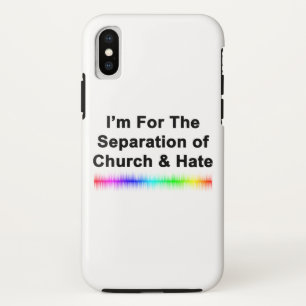 Case-Mate iPhone Case Eglise et haine