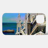 Coques Case-Mate iPhone Église face à l'océan (Verso (horizontal))
