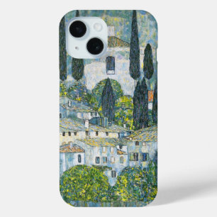 Coque Pour iPhone 15 Église (Kirche) à Cassone par Gustav Klimt