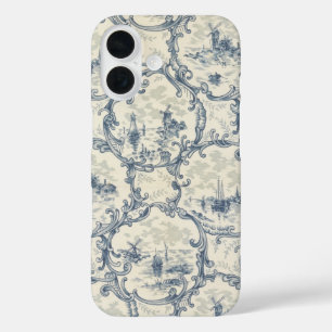 Coques iPhone 16 Église & navires,Moulin à vent & bateaux,Inspiré d