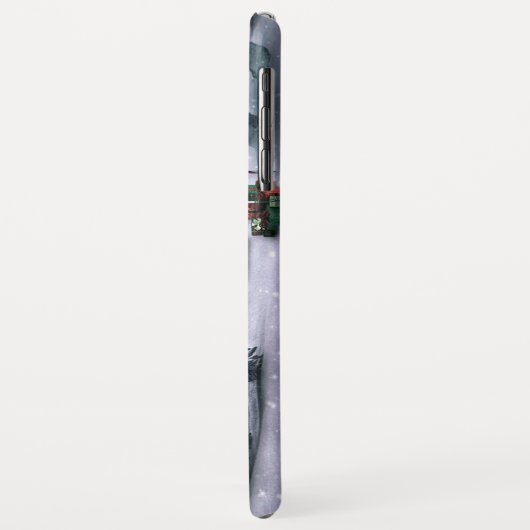 Coques Case-Mate iPhone Église Santa Claus et Polar Bear (Dos/Gauche)