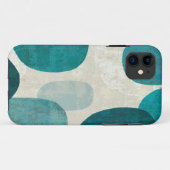 Coques Case-Mate iPhone Égouttements bleus (Dos (Horizontal))