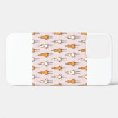 Coques Case-Mate iPhone Égratignure de chat sans couture motif (Verso (horizontal))