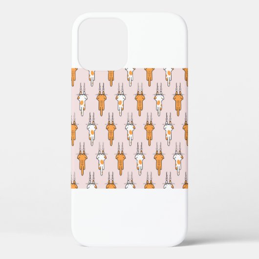 Coques Case-Mate iPhone Égratignure de chat sans couture motif (Verso)