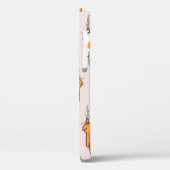 Coques Case-Mate iPhone Égratignure de chat sans couture motif (Verso / Gauche)