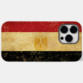 Coques Case-Mate iPhone Égypte Drapeau Vintage Grunge (Verso (horizontal))