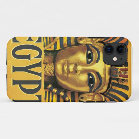 Coques Case-Mate iPhone Égypte - Toutankhamon (Dos (Horizontal))