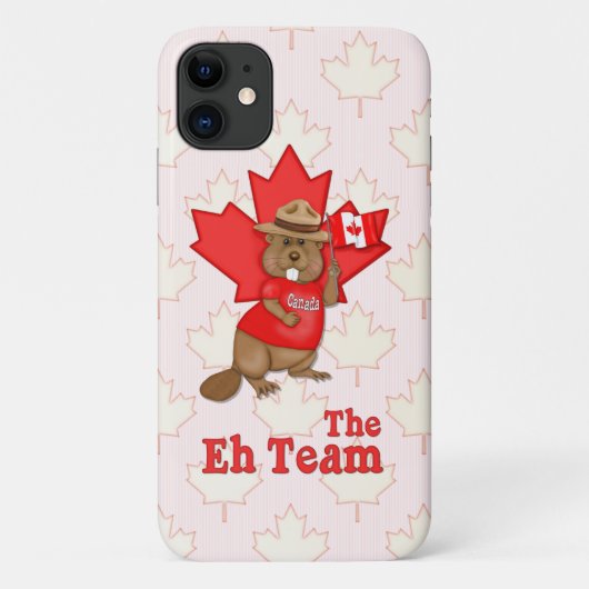 Coques Case-Mate iPhone Eh Team Beaver (Dos)