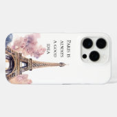 Coques Case-Mate iPhone Eiffel Tower Paris (Verso (horizontal))