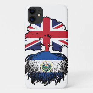 Case-Mate iPhone Case El Salvador Drapeau Salvadorien Britannique Arbre