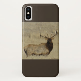 Coque iPhone X Élan mâle E30 Gros Taureau