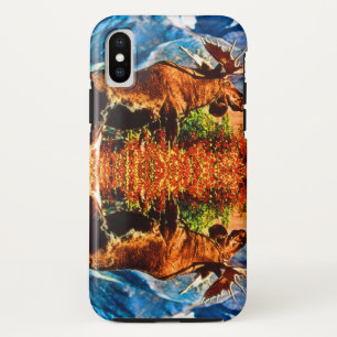 Case-Mate iPhone Case Élan mâle vintage USA Alaska