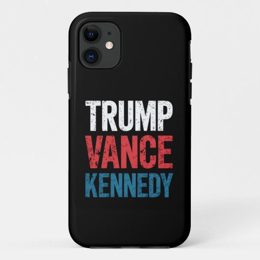 Coques Case-Mate iPhone Élection Trump Vance Kennedy 2024 (Dos)