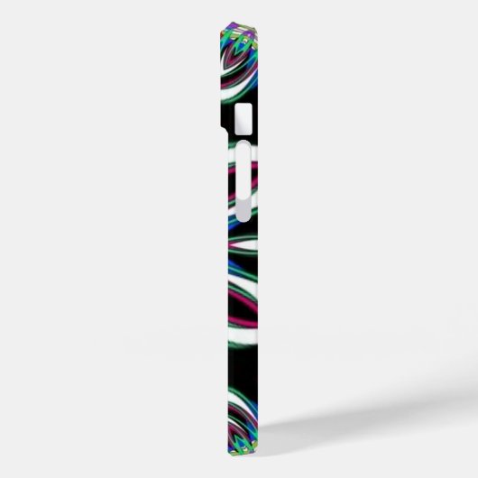 Coques Case-Mate iPhone Electric Bloom Mandala (Verso / Gauche)