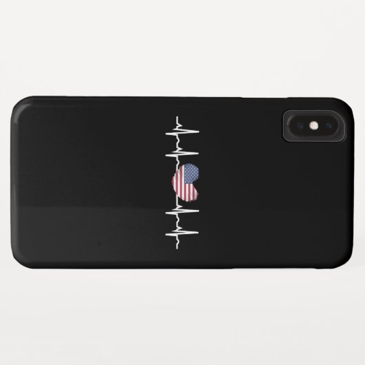 Coques Case-Mate iPhone Électrocardiographie ECG (Dos (Horizontal))