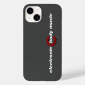 Coques Case-Mate iPhone Electronic Body Music EBM lettrage (Verso)