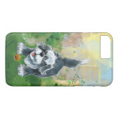 Coques Case-Mate iPhone Électronique de chien de berger hirsute (Dos (Horizontal))